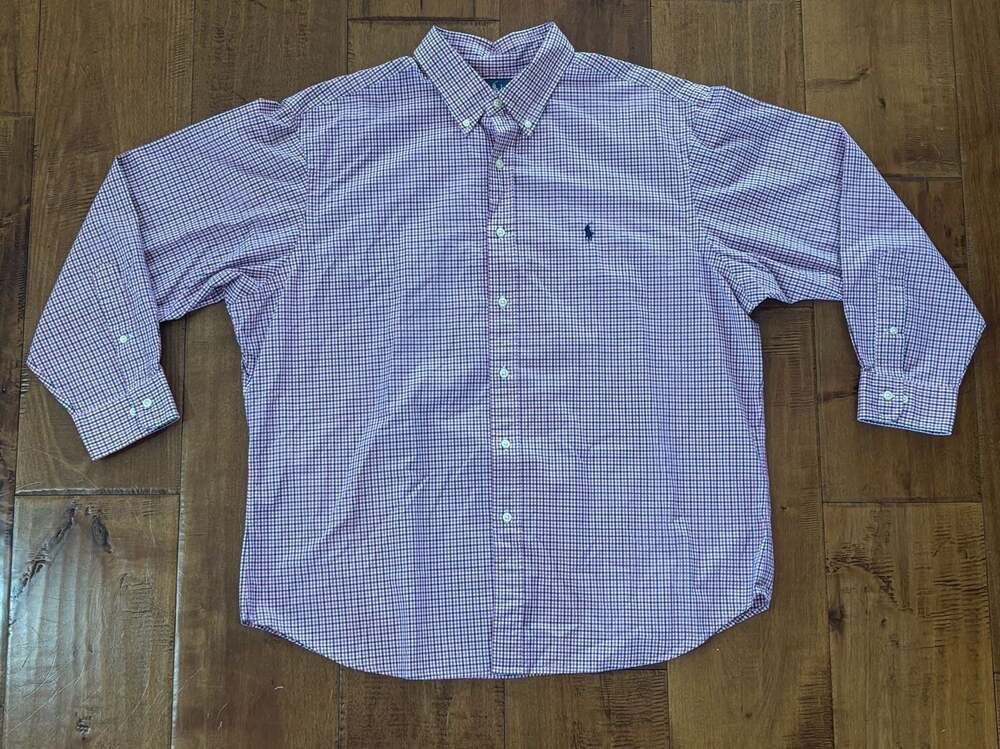 Ralph Lauren Classic Fit Long Sleeve Button-Down Shirt